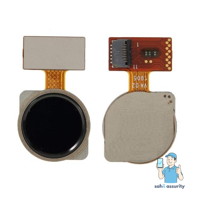 Fingerprint Sensor with Flex Cable for Xiaomi Redmi Note 7 Black